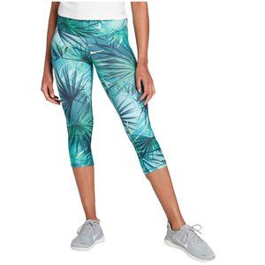 NWT DSG Womens Performance Capri Legging Emerald Size S Gym Activewear $40 A327